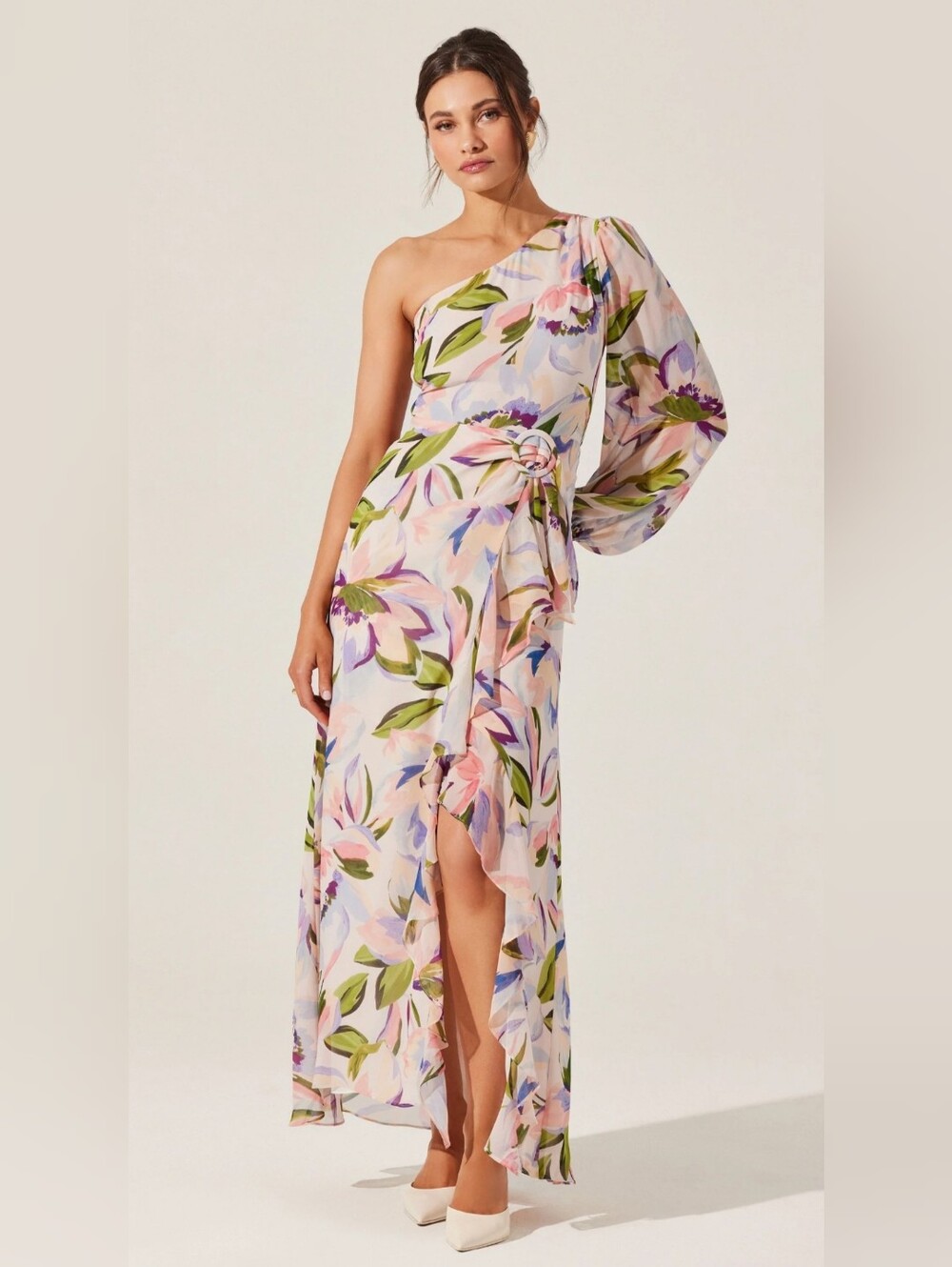 NWOT! ASTR Formal Garden Party Anthro Women's Sandersonia Fall Maxi Dress Medium